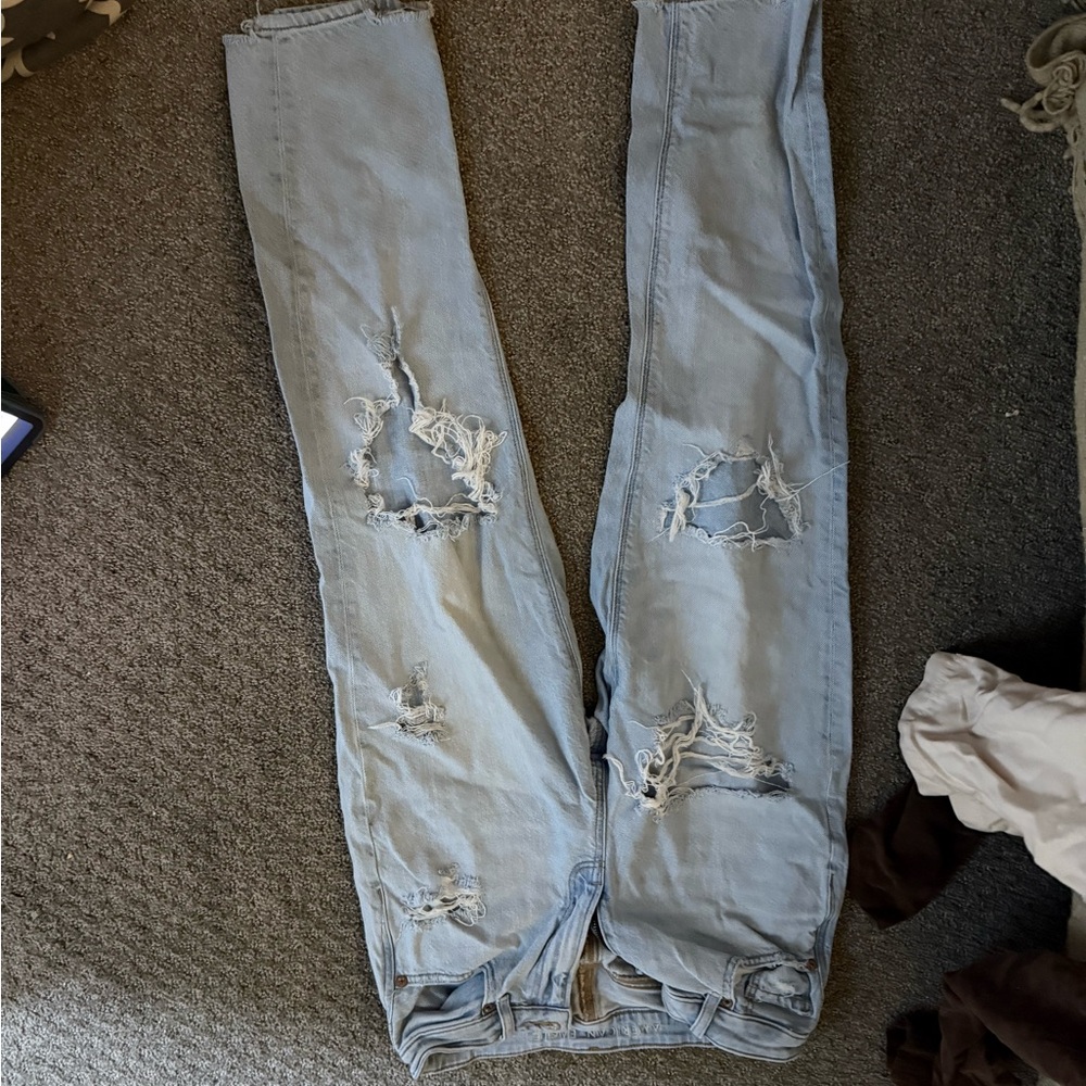 American Eagle Outfitters Light Blue Denim